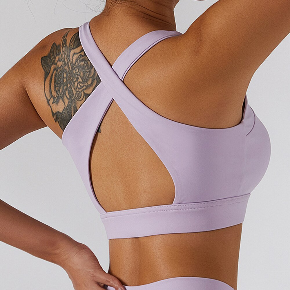 Believe Zip Front Sports Bra