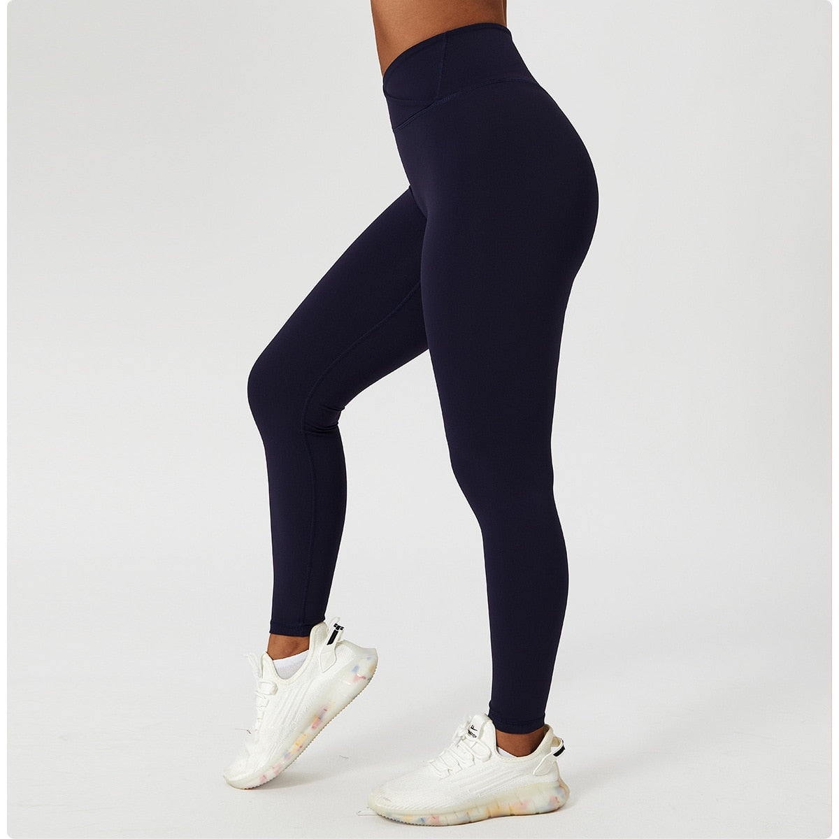 Elevate High Waist Crossover Leggings