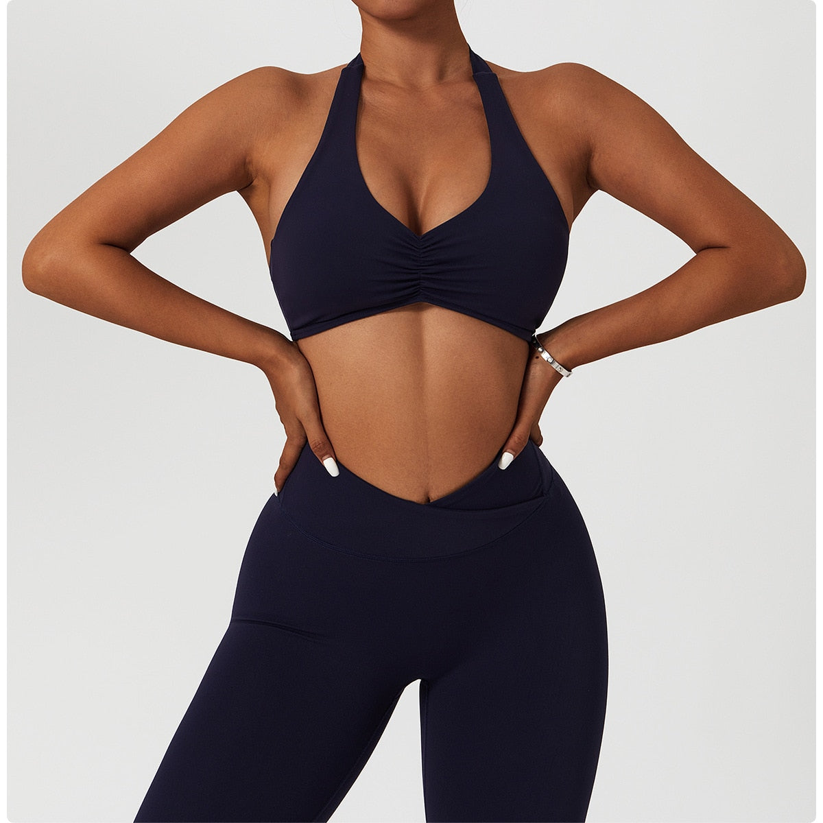 Elevate High Waist Crossover Leggings