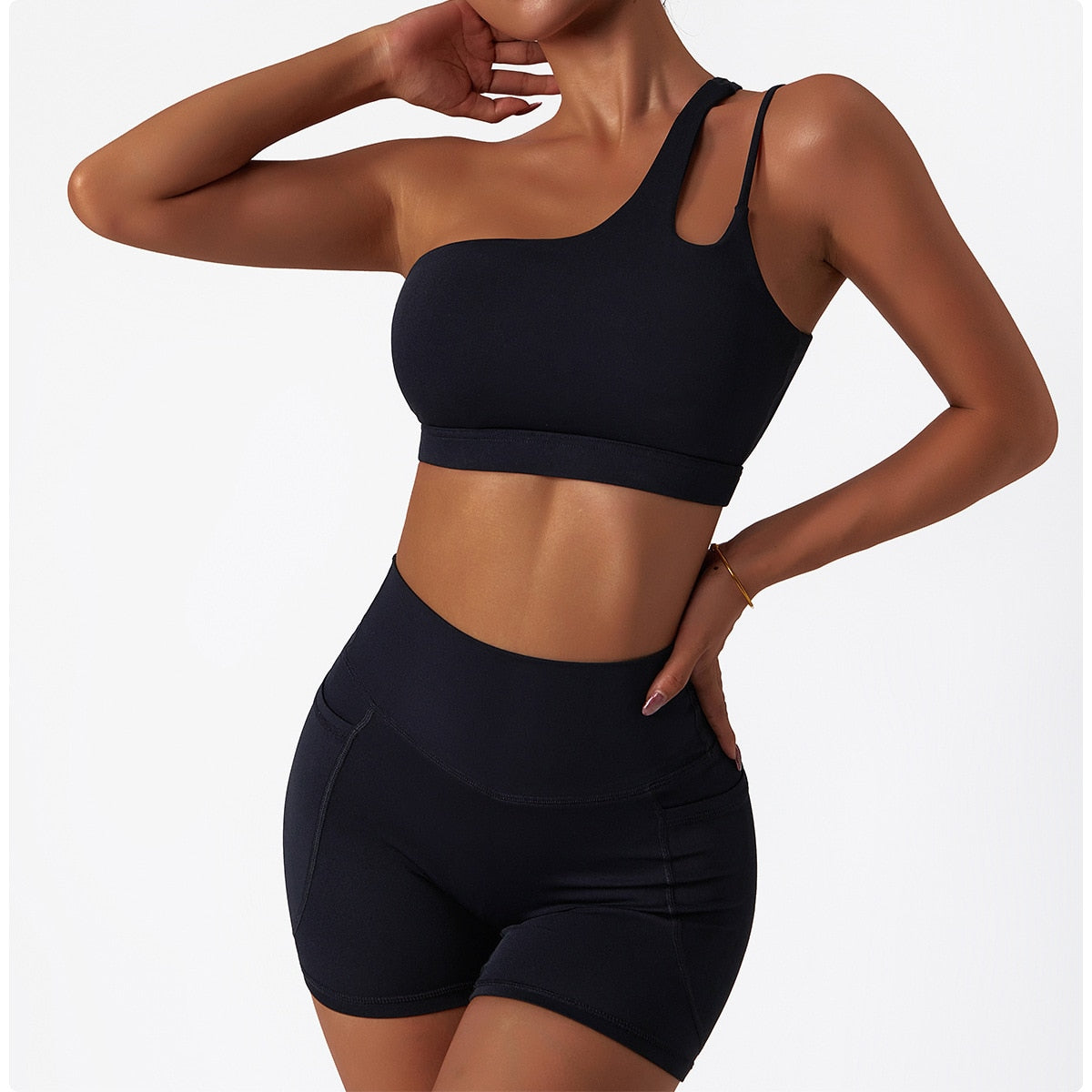 Intuitive One Shoulder Sports Bra