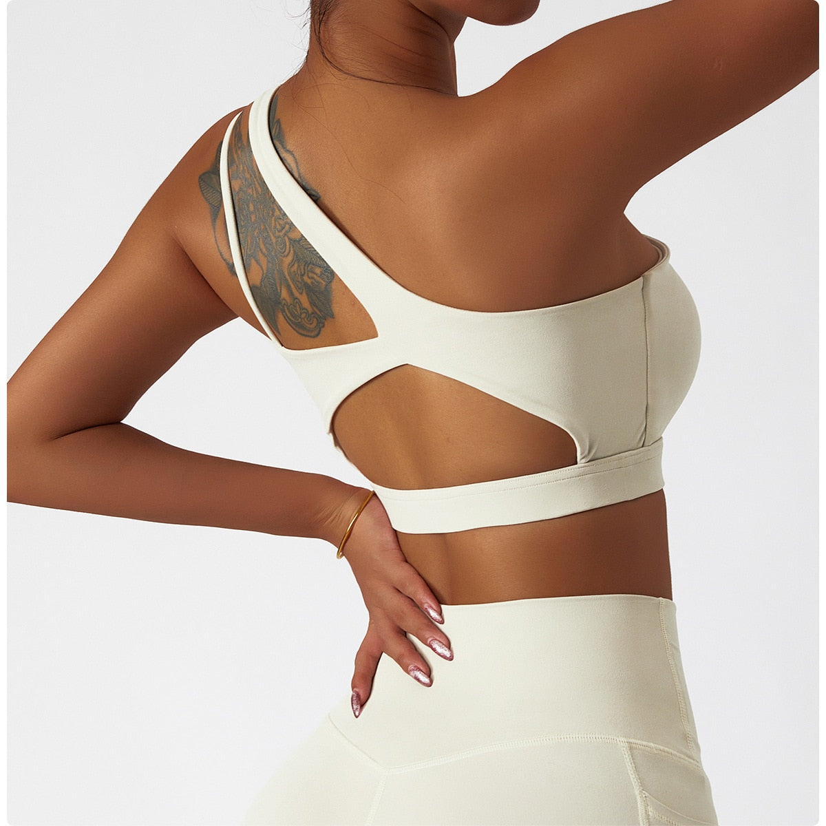 Intuitive One Shoulder Sports Bra