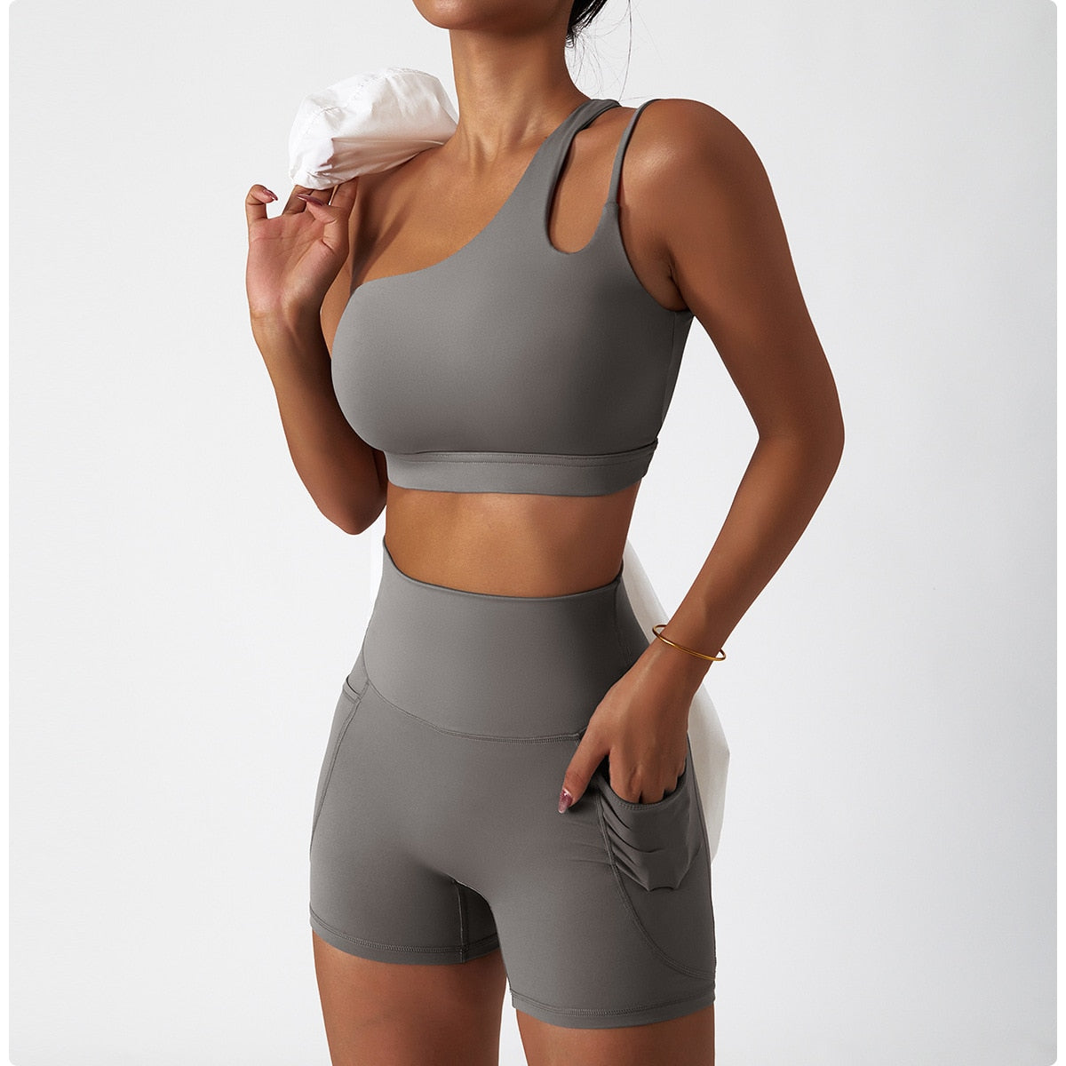 Intuitive Seamless High Waist Pocket Biker Shorts