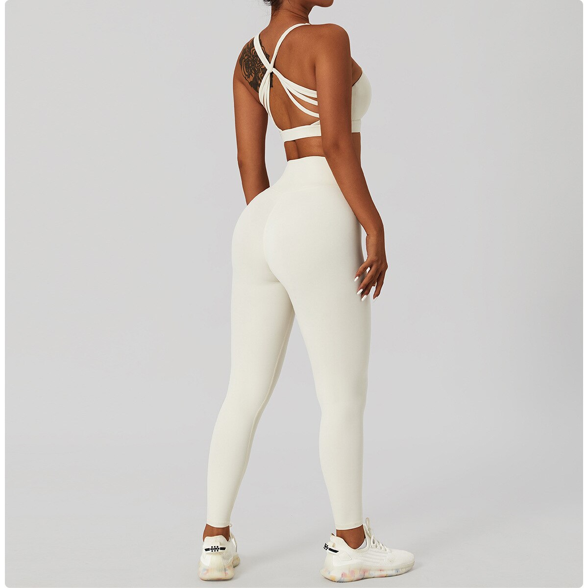 Renewal Seamless High Waist Crossover Leggings