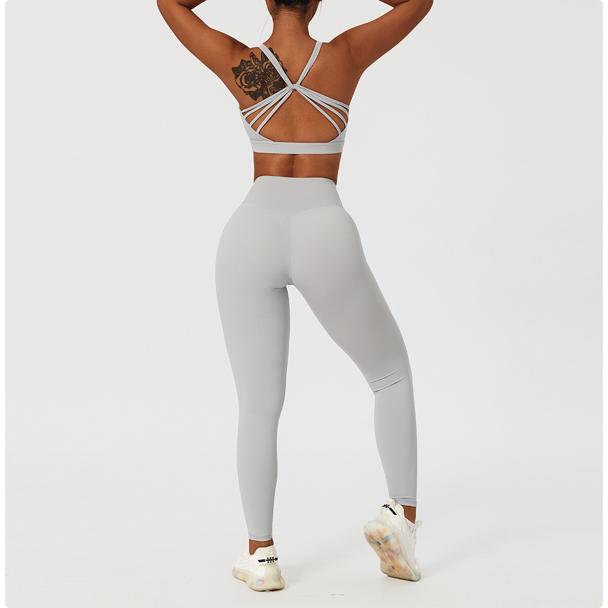 Renewal Seamless High Waist Crossover Leggings