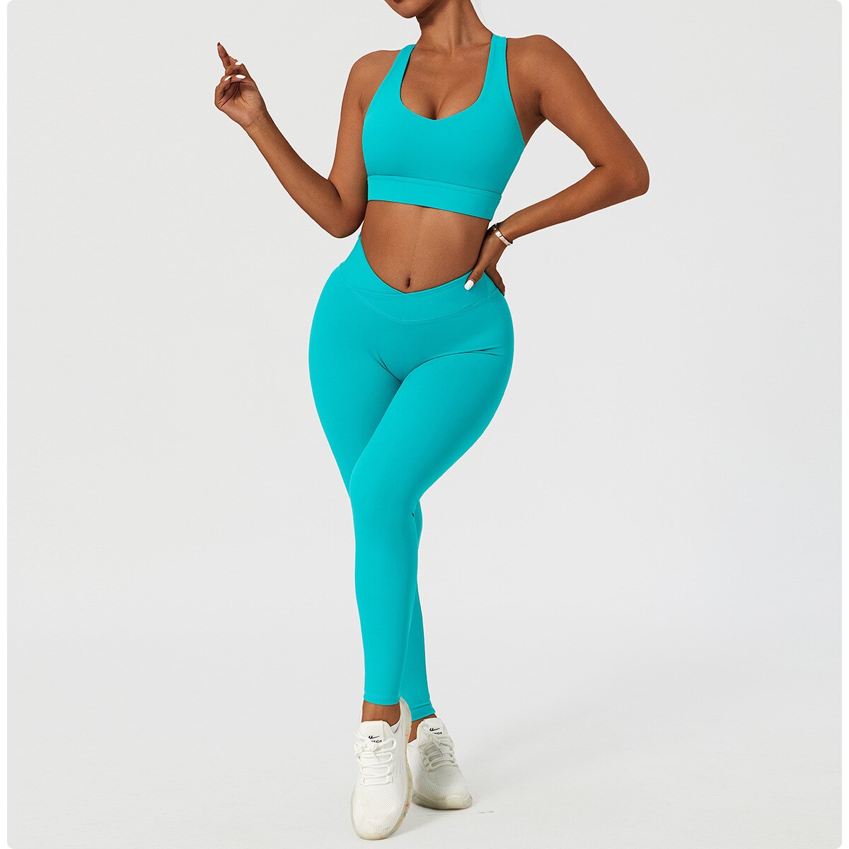 Renewal Seamless High Waist Crossover Leggings