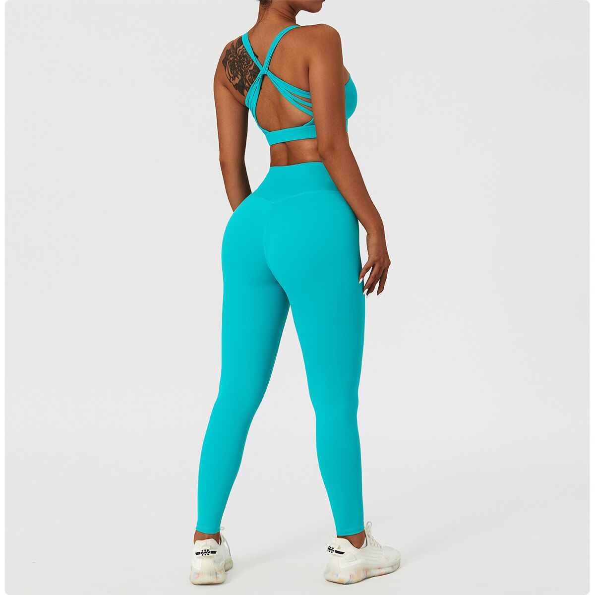Renewal Seamless High Waist Crossover Leggings