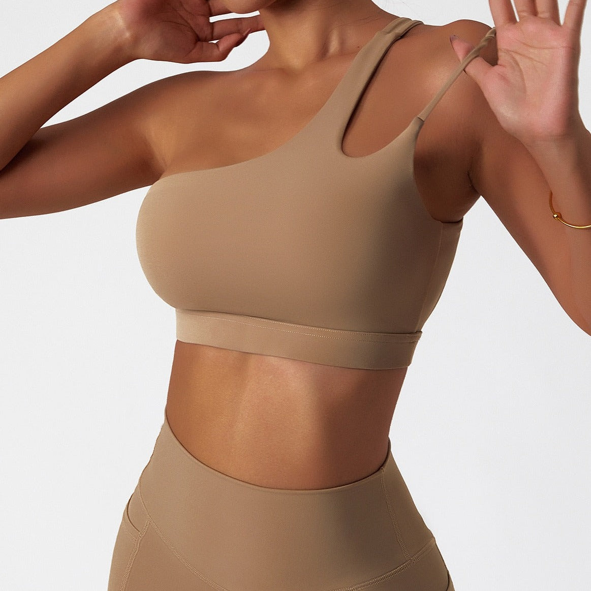 Intuitive One Shoulder Sports Bra