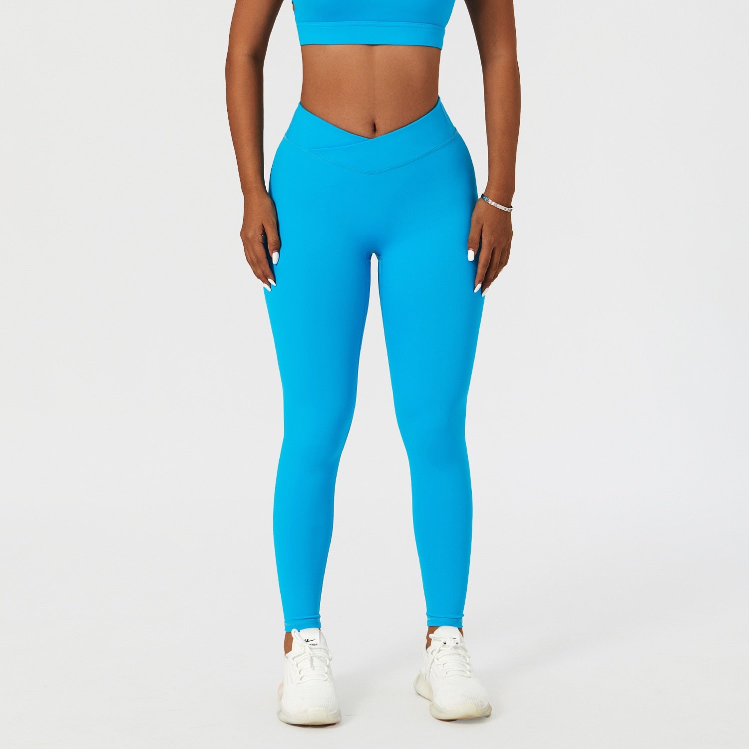 Renewal Seamless High Waist Crossover Leggings