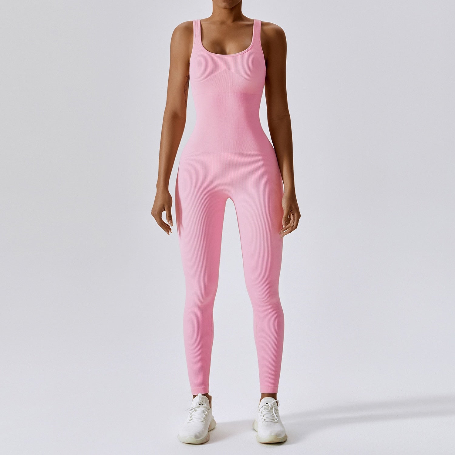 Passion Seamless Ribbed Legging Jumpsuit