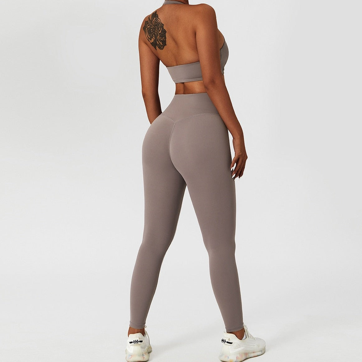 Elevate High Waist Crossover Leggings
