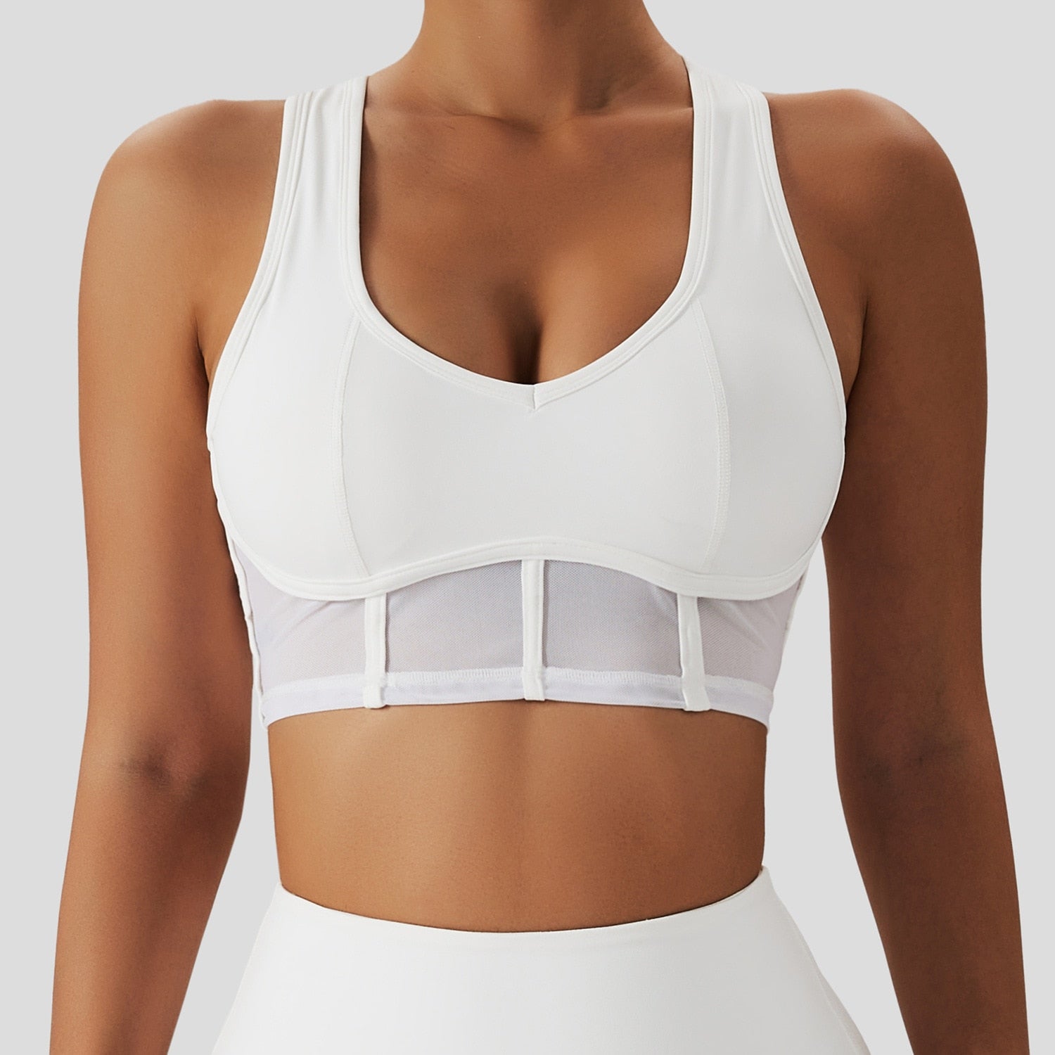 Vision Corset Mesh Cloud Sports Bra