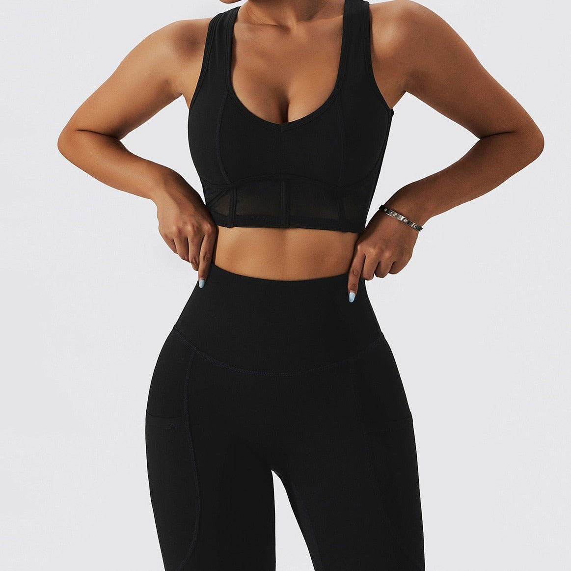 Vision Corset Mesh Cloud Sports Bra