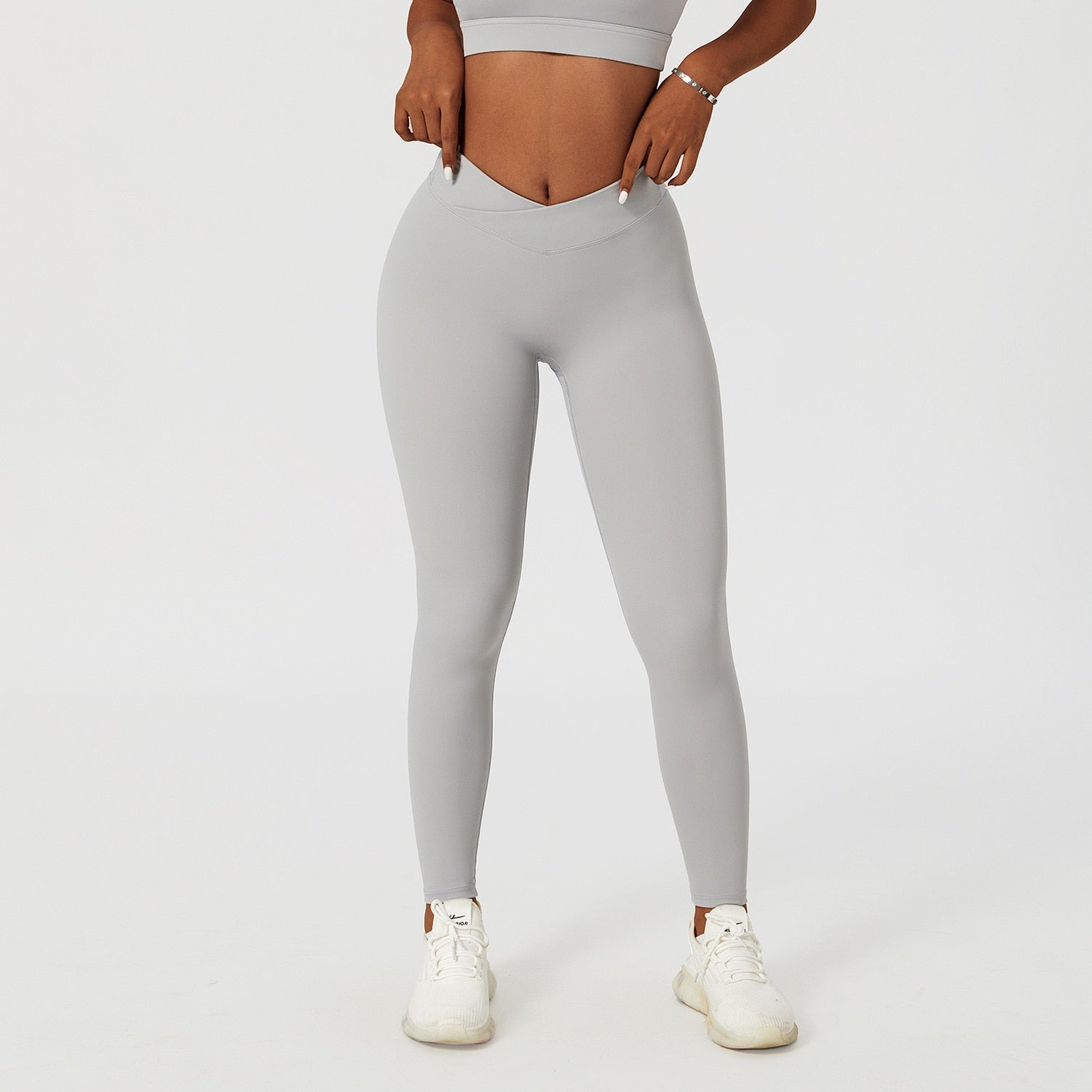 Renewal Seamless High Waist Crossover Leggings