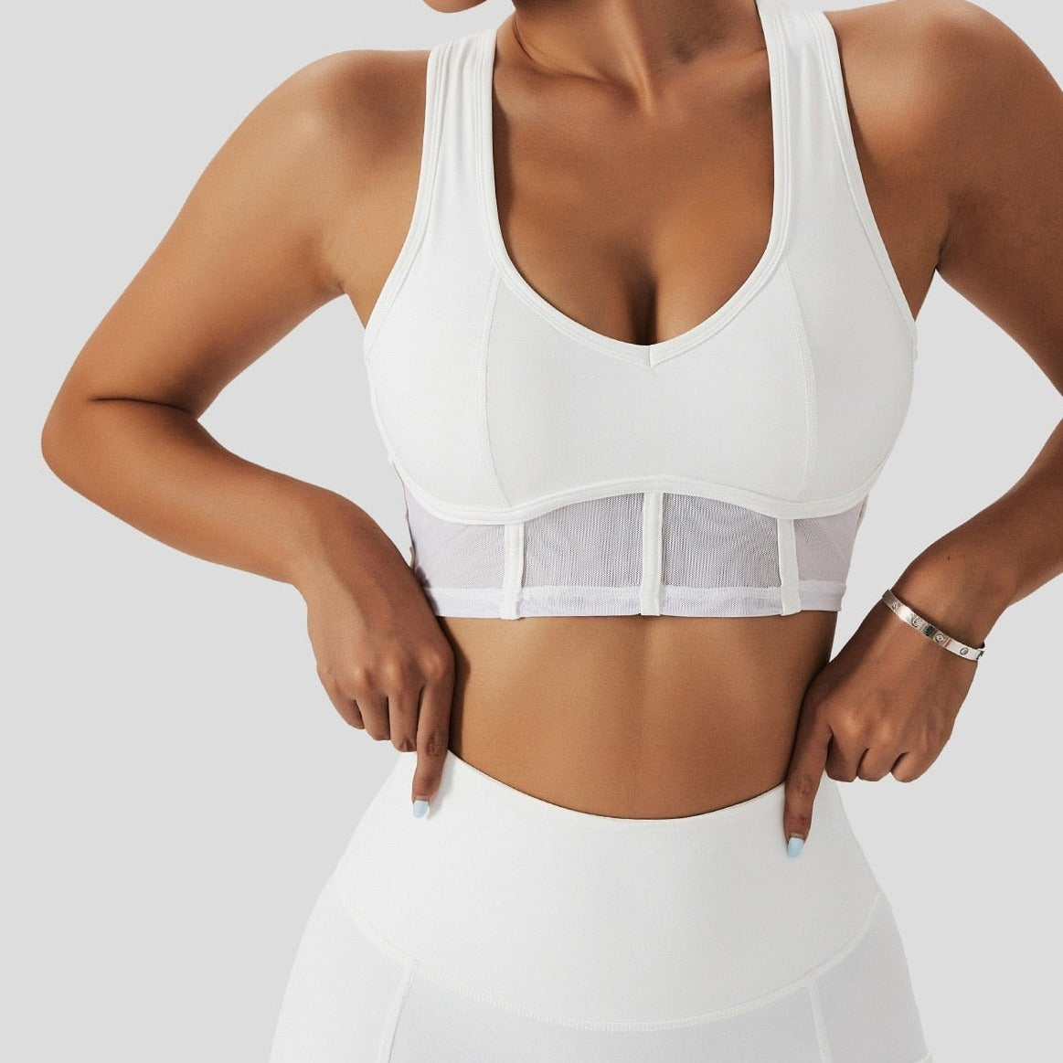 Vision Corset Mesh Cloud Sports Bra