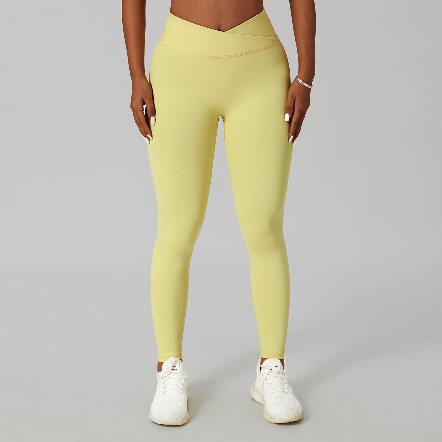 Elevate High Waist Crossover Leggings