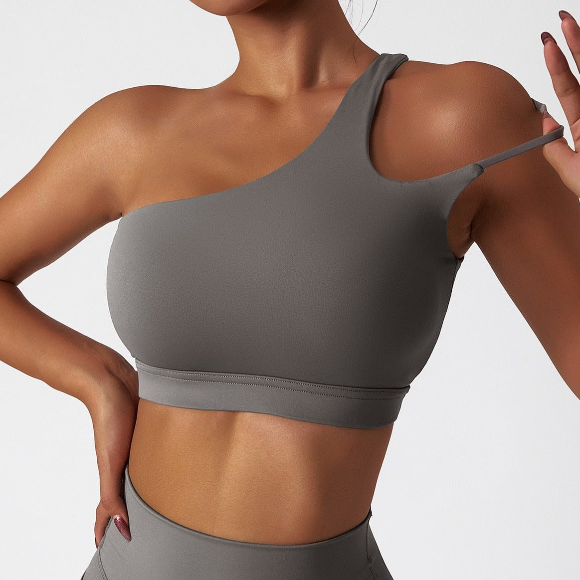 Intuitive One Shoulder Sports Bra