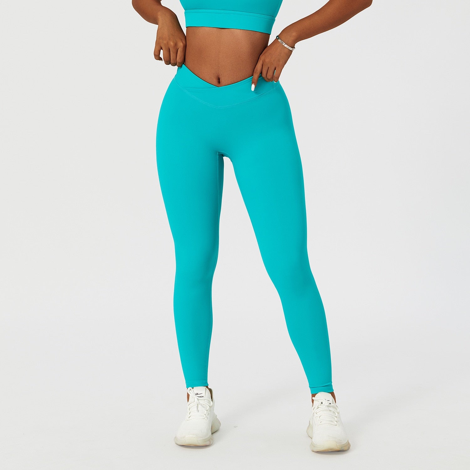 Renewal Seamless High Waist Crossover Leggings