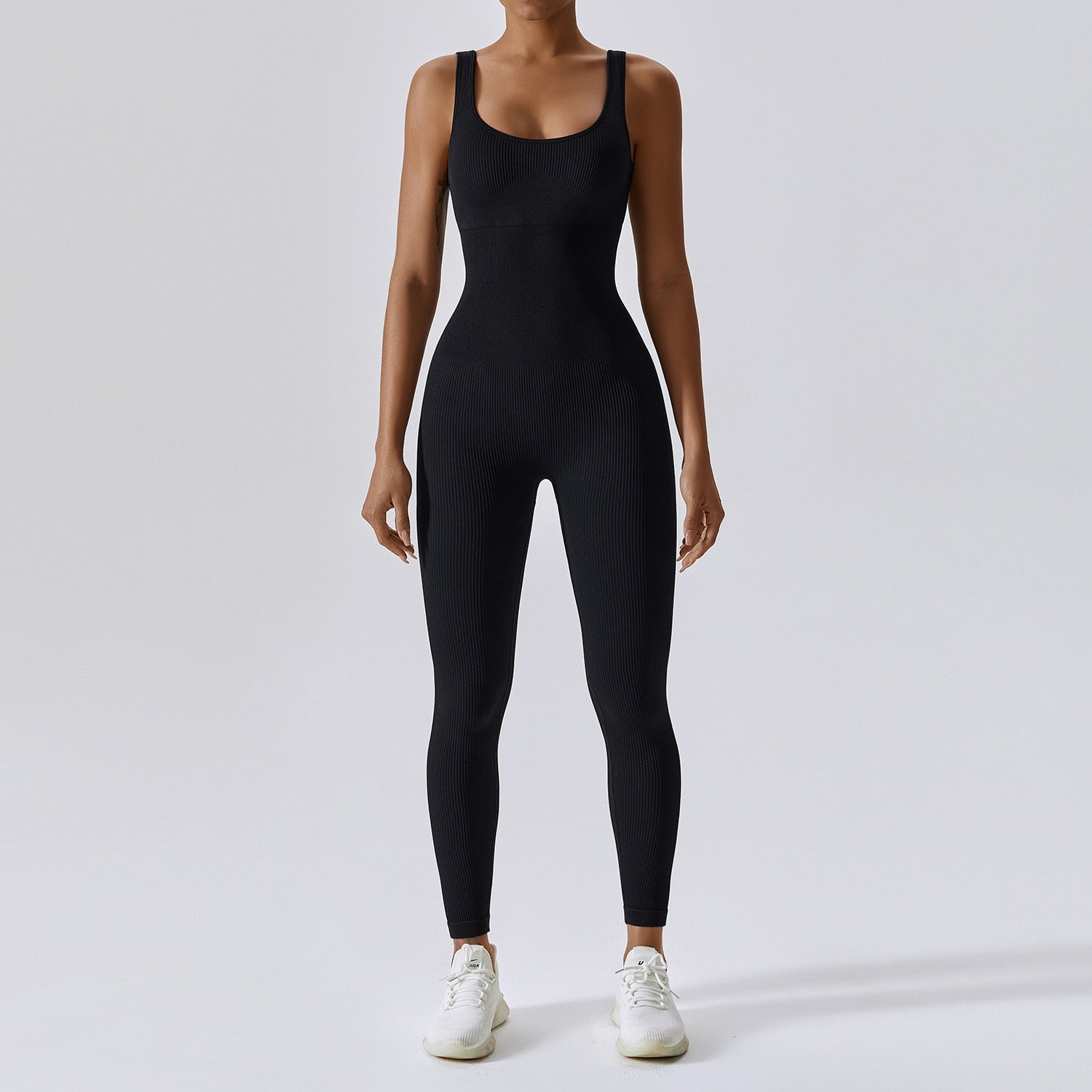 Passion Seamless Ribbed Legging Jumpsuit