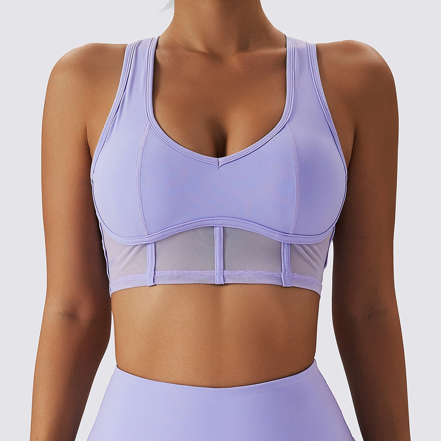 Vision Corset Mesh Cloud Sports Bra