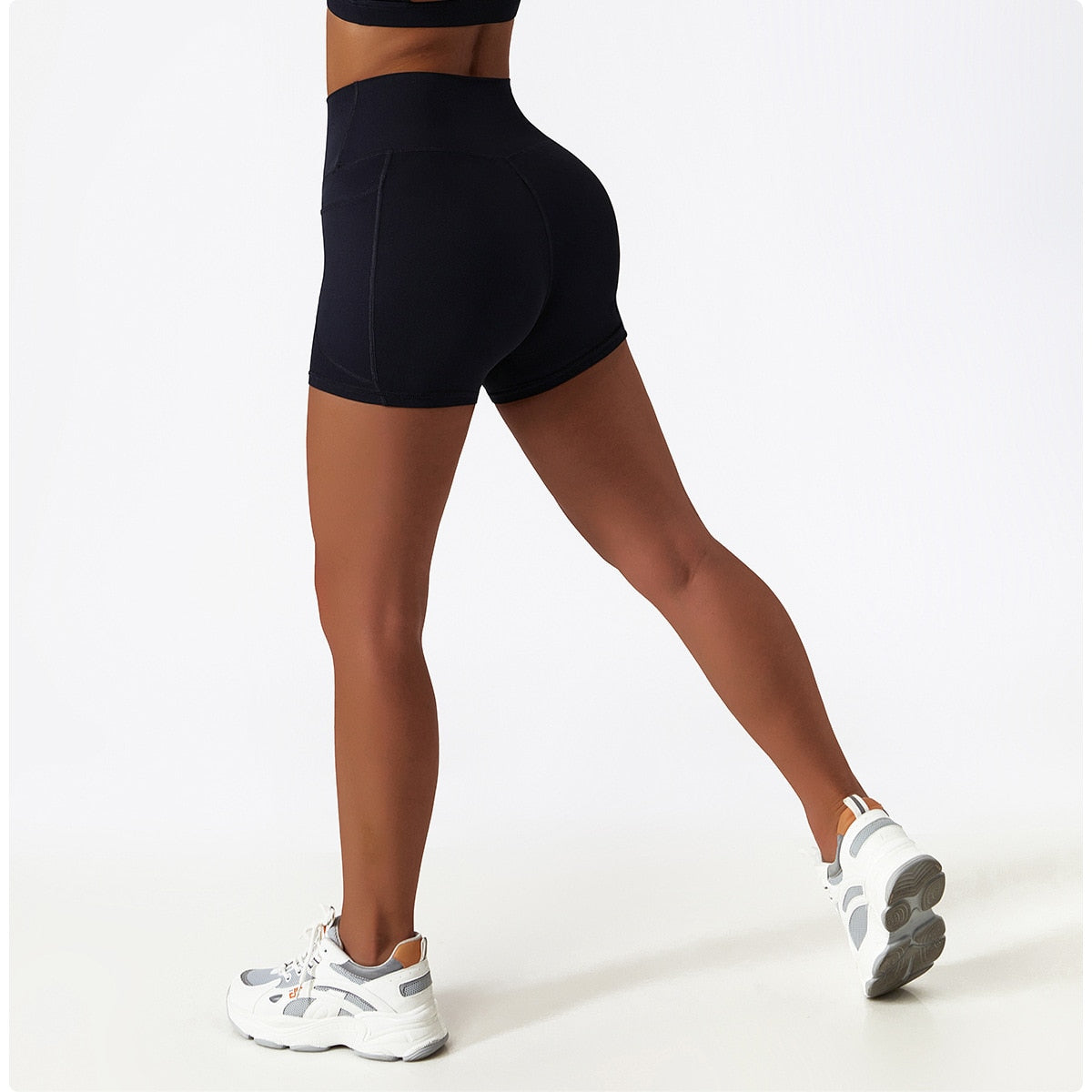 Intuitive Seamless High Waist Pocket Biker Shorts