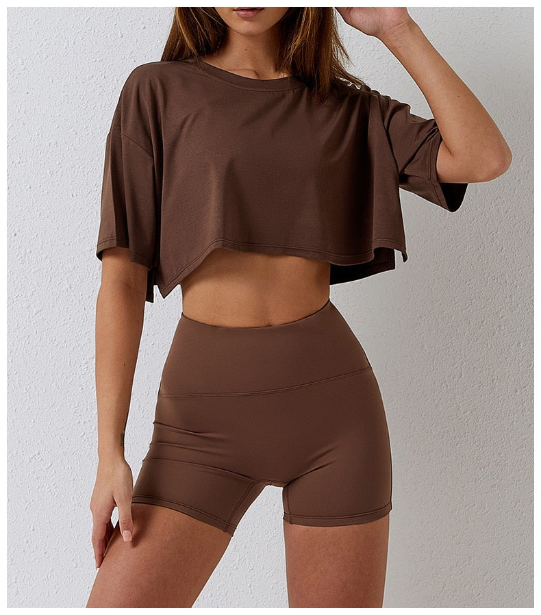 Flow Seamless High Waist Biker Shorts
