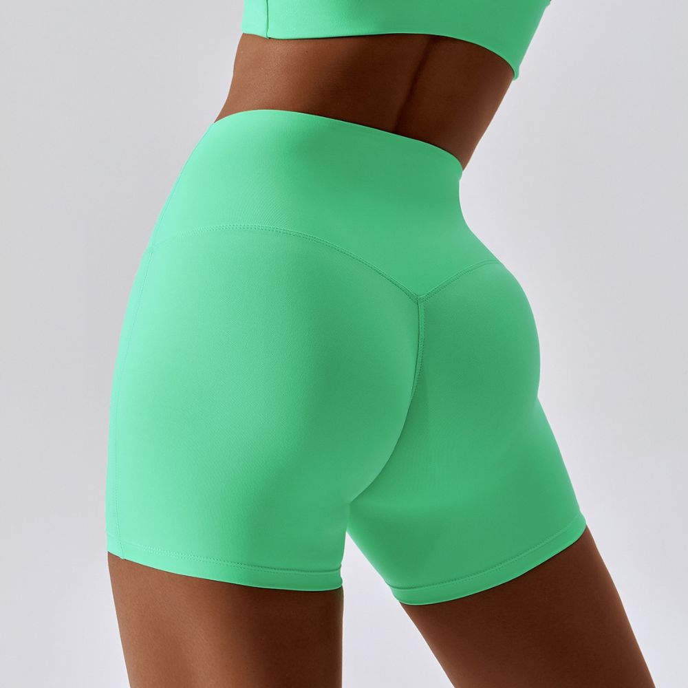 Candy Seamless High Waist Biker Shorts