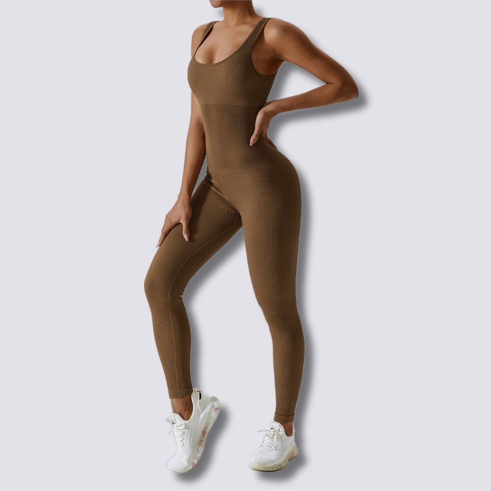 Passion Seamless Ribbed Legging Jumpsuit