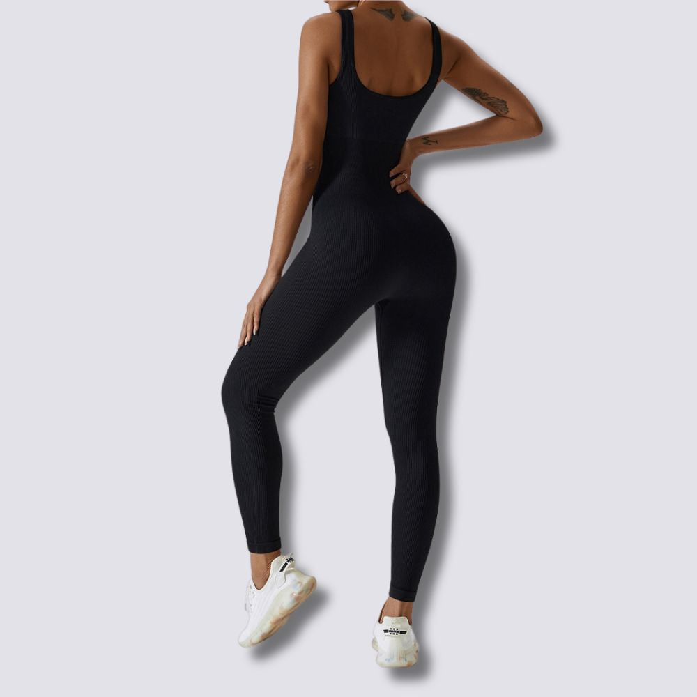 Passion Seamless Ribbed Legging Jumpsuit