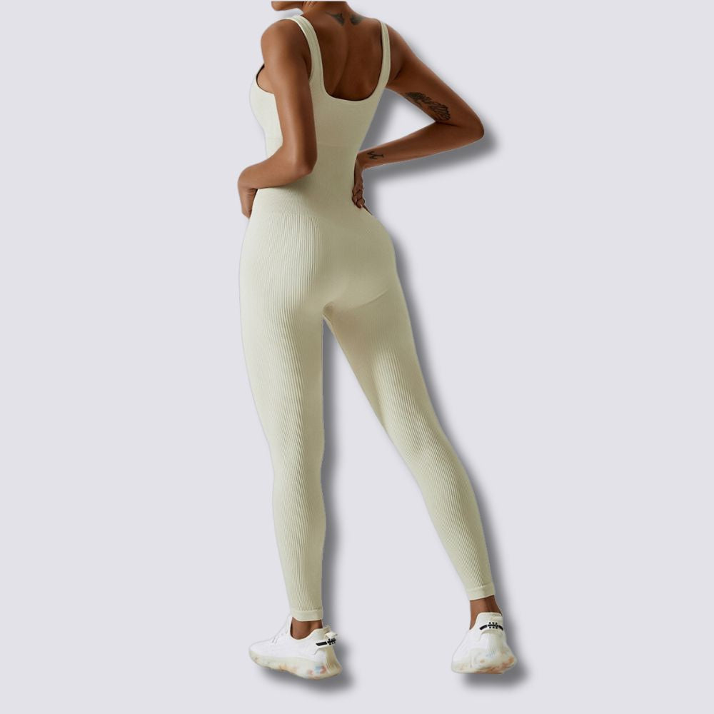 Passion Seamless Ribbed Legging Jumpsuit