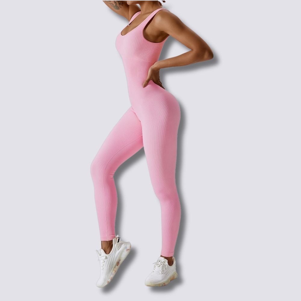 Passion Seamless Ribbed Legging Jumpsuit