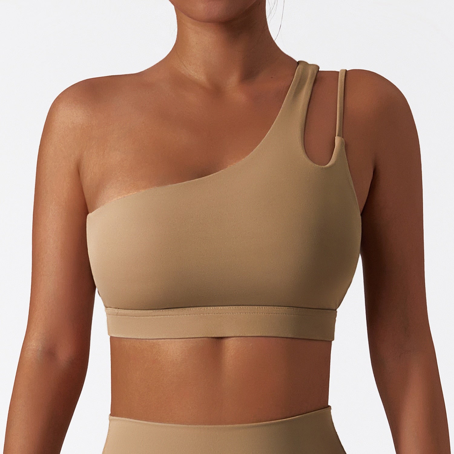 Intuitive One Shoulder Sports Bra