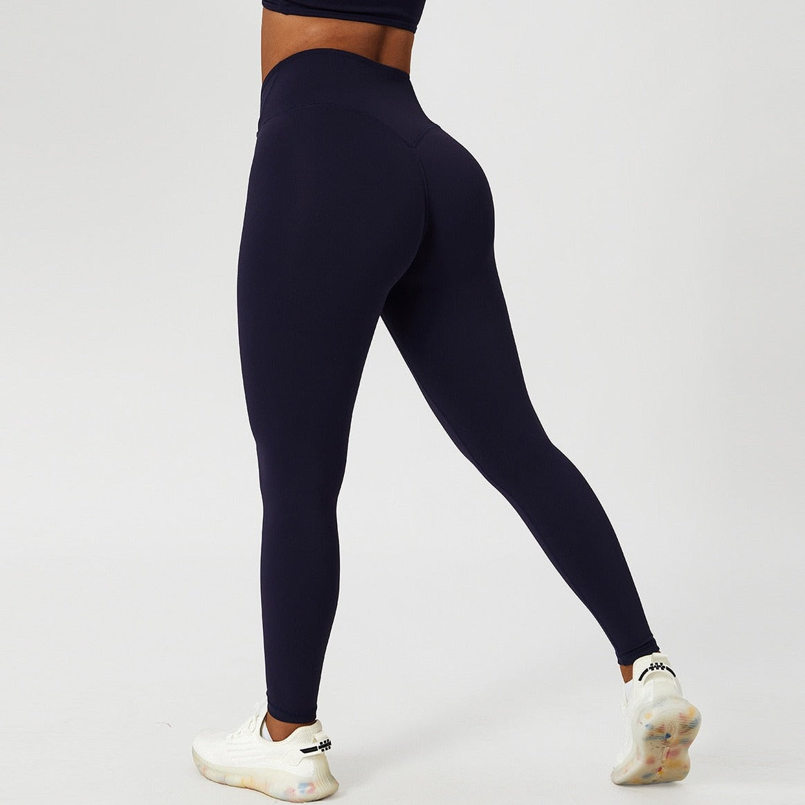 Elevate High Waist Crossover Leggings