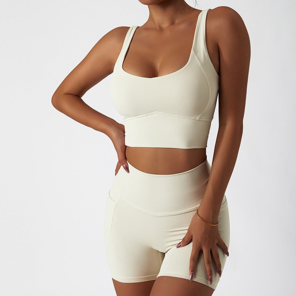Intuitive Seamless High Waist Pocket Biker Shorts